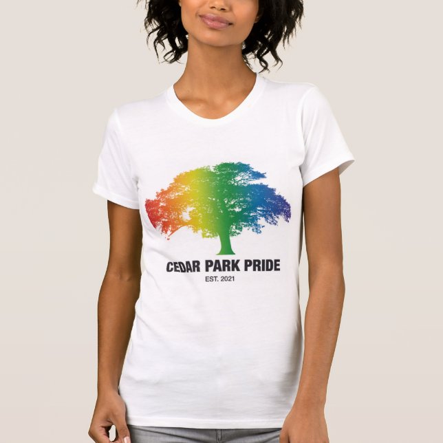 Cedar Park Pride Slim Fit T - Shirt (Vorderseite)