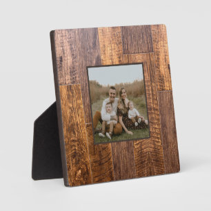 Cedar Planks   rustikales Holzkornmuster Fotoplatte