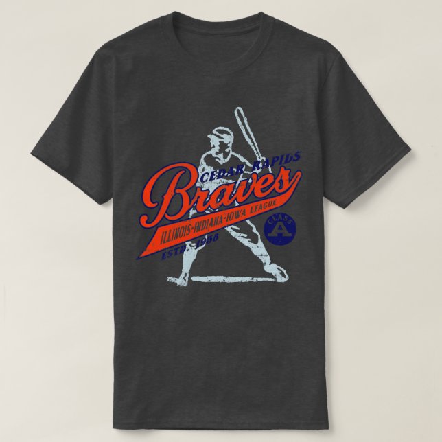 Cedar Rapids Braves T-Shirt (Design vorne)