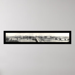 Cedar Rapids, IA Photo 1914 Poster