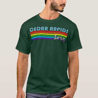 Cedar Rapids Iowa Pride Cedar Rapids LGBT Geschenk T-Shirt