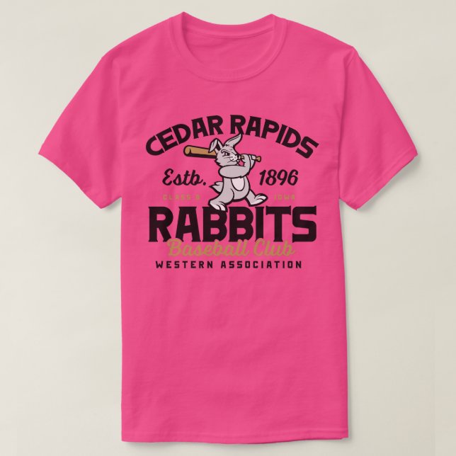 Cedar Rapids Rabbits T-Shirt (Design vorne)