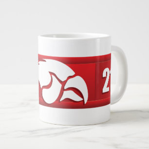 Cedar Springs Red Hawks #2 Jumbo-Tasse