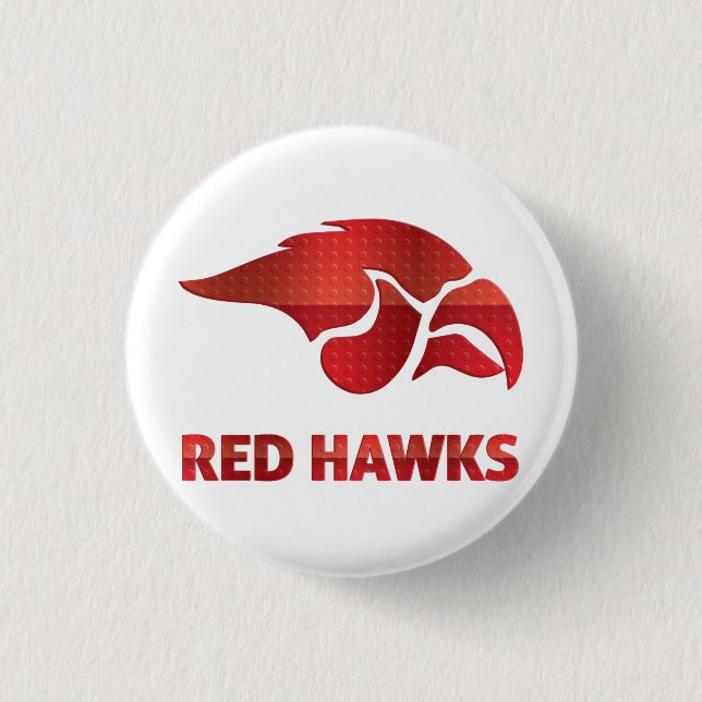 Cedar Springs Red Hawks #5 Button (Vorderseite)