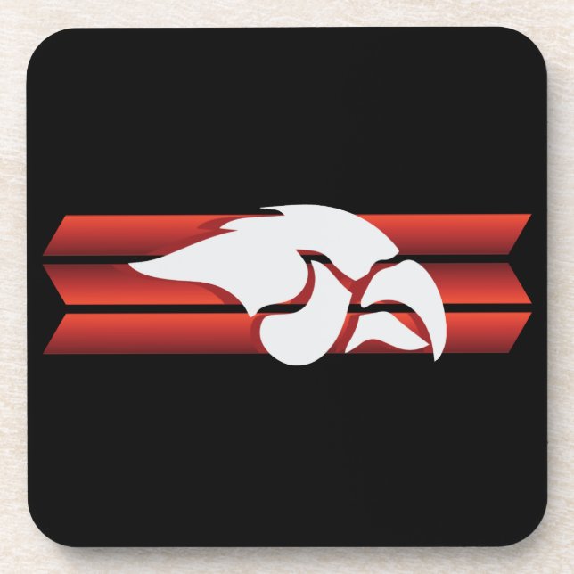 Cedar Springs Red Hawks #6 Getränkeuntersetzer (Vorderseite)