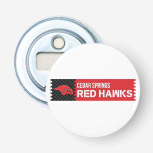 Cedar Springs Red Hawks Flaschenöffner
