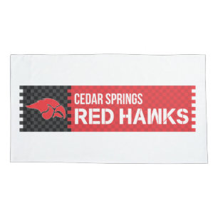 Cedar Springs Red Hawks Kissenbezug