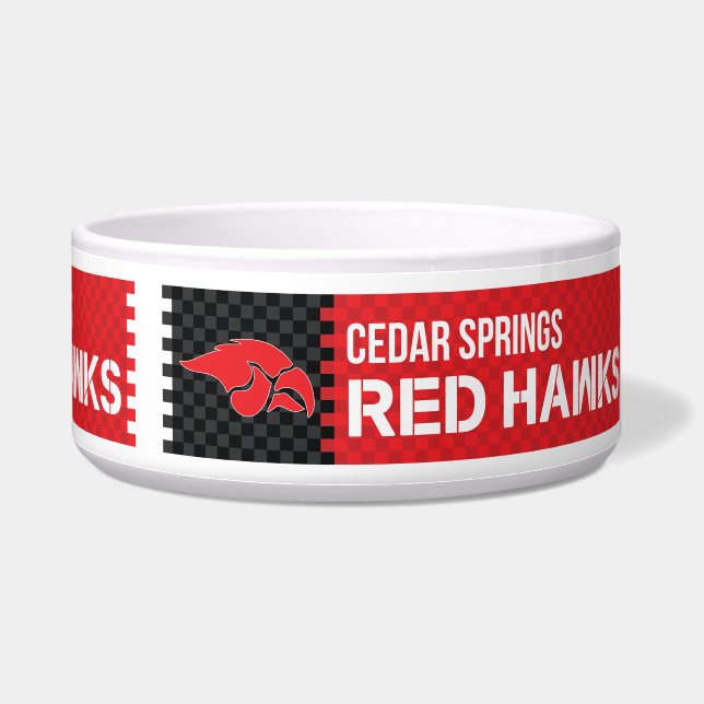 Cedar Springs Red Hawks Napf (Rechts)