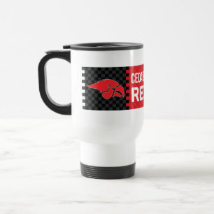 Cedar Springs Red Hawks Reisebecher