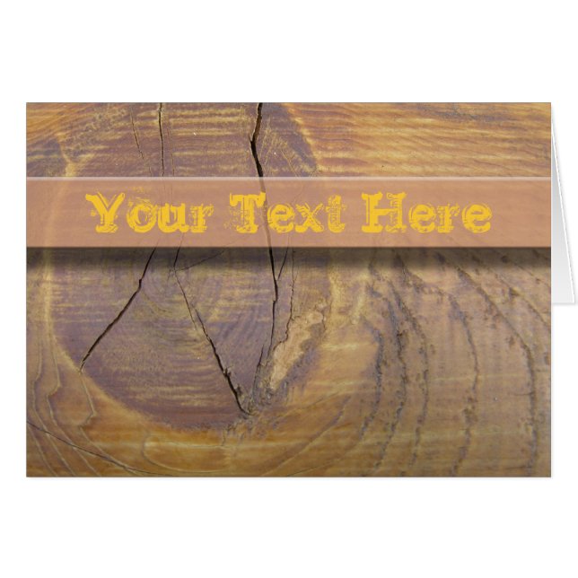 Cedar Wood Knot Fotograf (Vorderseite (Horizontal))