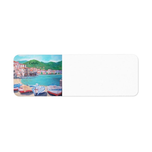 Cefalu Beach - Labels (Vorne)