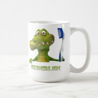 Ceggy Zahnbürste Kaffeetasse