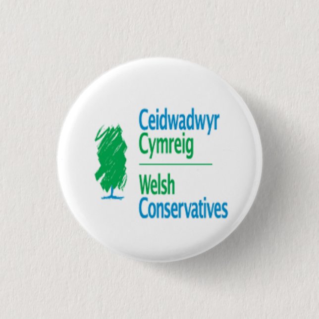 Ceidwadwyr Cymreig Button (Vorderseite)