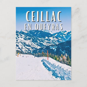 Ceillac in Queyras Postkarte