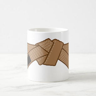 ceinture Brown djiujitsu tasse à café