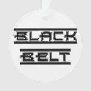 Ceinture noire audacieuse d'arts martiaux