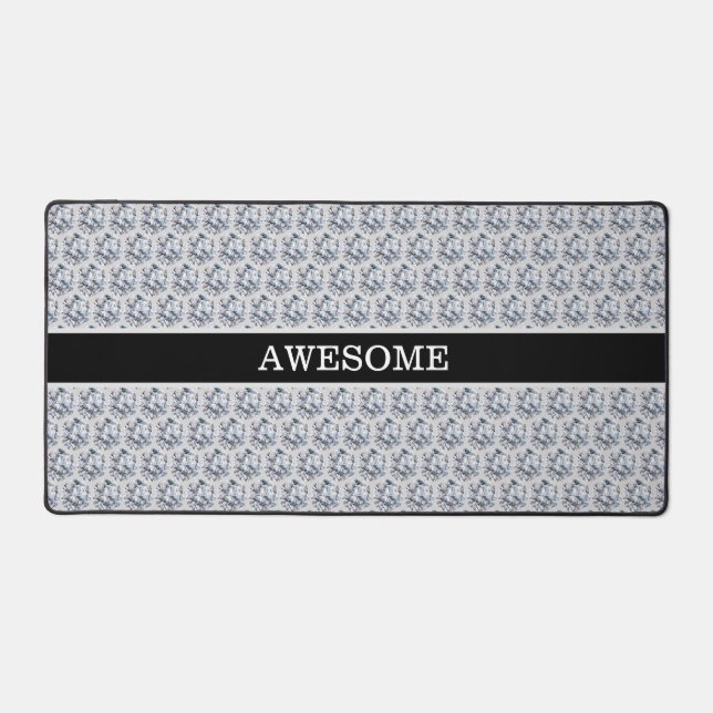 Ceinture noire et Motif diamant gris clair (Recto)