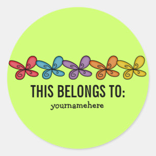 CELA APPARTIENT À BONS Stickers Fleur Doodle
