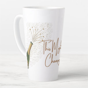 Cela Pourrait Être Champagne Porcelaine Latte Mug