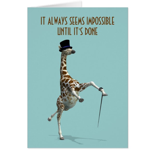 cela semble toujours impossible tant que ce n'est  (Devant)