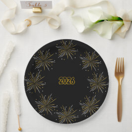 Celebrate 2026 Paper Plate Pappteller