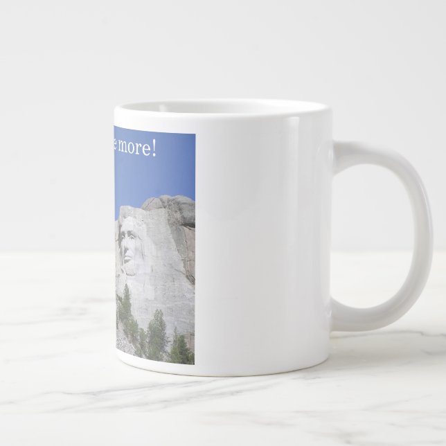 Celebrate 250 with President Trump #4 Jumbo-Tasse (Rechts)