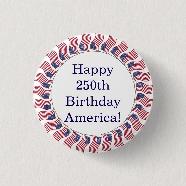 Celebrate America 250 #17 Button (Vorderseite)