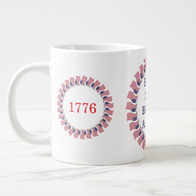 Celebrate America 250 #21 Jumbo-Tasse (Links)