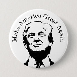 Celebrate America 250 and President Trump #14 Button