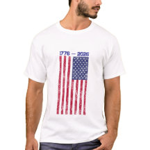 Celebrate America 250 Herren T-Shirt mit Flagge #1