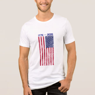 Celebrate America 250 Männer T-Shirt mit Flagge #3 Tri-Blend Shirt