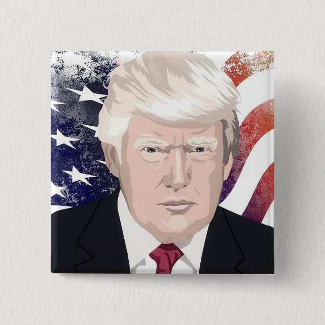Celebrate America and President Trump #31 Button (Vorderseite)