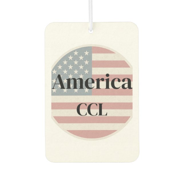 Celebrate America's 250th Anniversary Autolufterfrischer (Vorderseite)