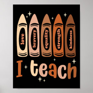 Celebrate Black History Monat I lehren Schwarze Hi Poster