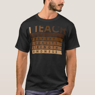 Celebrate Black History Monat I lehren Schwarze Hi T-Shirt