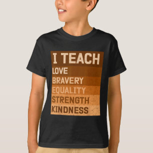 Celebrate Black History Monat I lehren Schwarze Hi T-Shirt