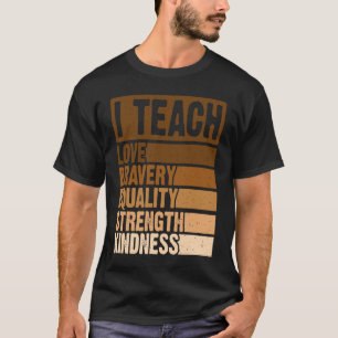 Celebrate Black History Monat I lehren Schwarze Hi T-Shirt