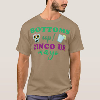 Celebrate Cinco de Mayo mit Tellern Drink Spec T-Shirt
