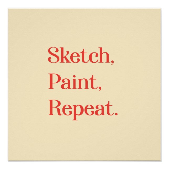 Celebrate Creativity in Every Sketch and Stroke Poster (Vorderseite)