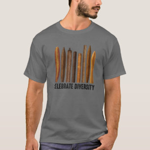 Celebrate Diversity Cigars Tabak Funny Liebt T-Shirt