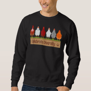 Celebrate Diversity Farm Pet Niedliche Geschenke f Sweatshirt