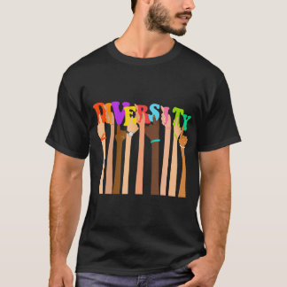Celebrate Diversity Kindness Peace Equality Liebe  T-Shirt
