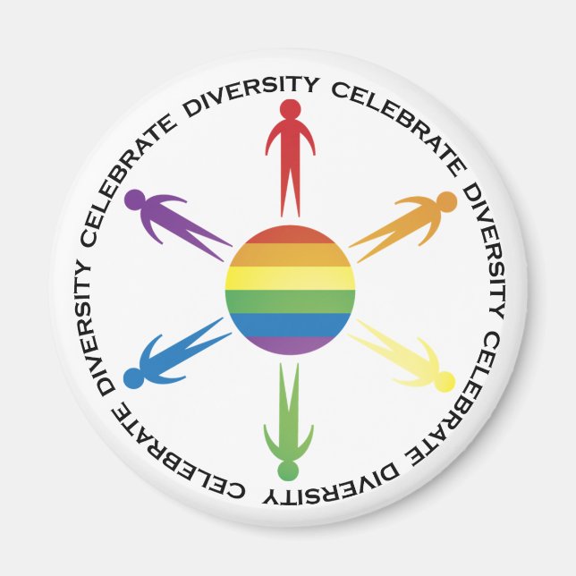 Celebrate Diversity Magnet (Vorne)