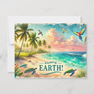 Celebrate Earth, 22. April Postkarte