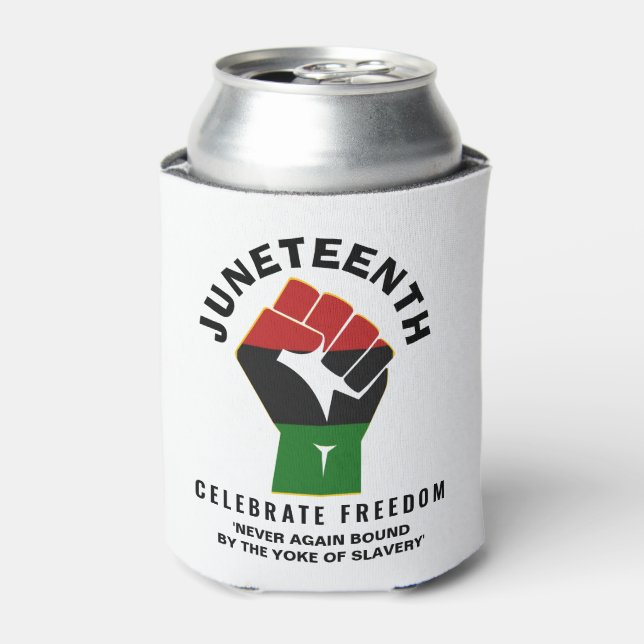 Celebrate Freedom JUNETEENTH Dosenkühler (Kanne Vorderseite)
