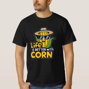 Celebrate Fresh Vibes with Cornflakes Artwork T-Shirt
