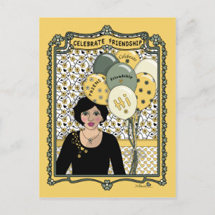 Celebrate Friendship_C_ Postcard Postkarte