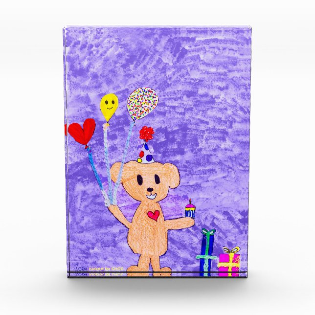 Celebrate - Kids Art für CHOC Fotoblock (Vorderseite)