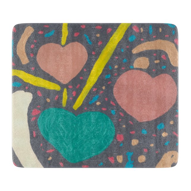 Celebrate Liebe Cutting Board Schneidebrett (Vorderseite)