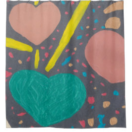 Celebrate Liebe Duschvorhang